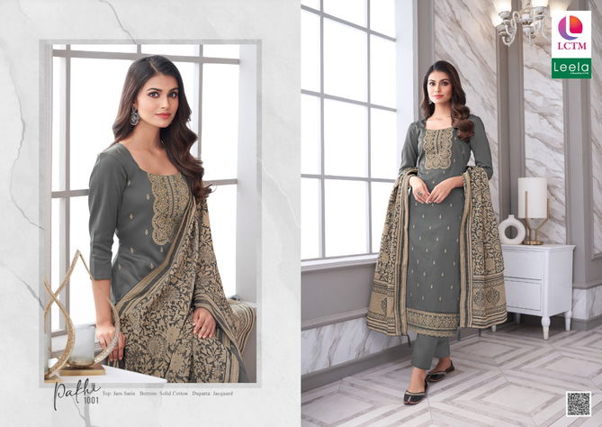 Pakhi By Lctm Leela Jam Satin Printed Dress Material Wholesale Shop In Surat
